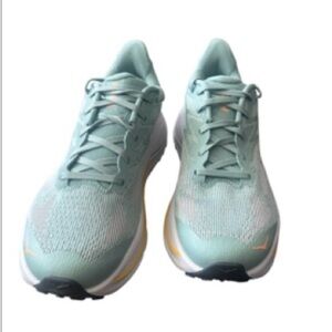 Hoka Challenger 8 all terrain shoes. Good for road or trails. Women’s